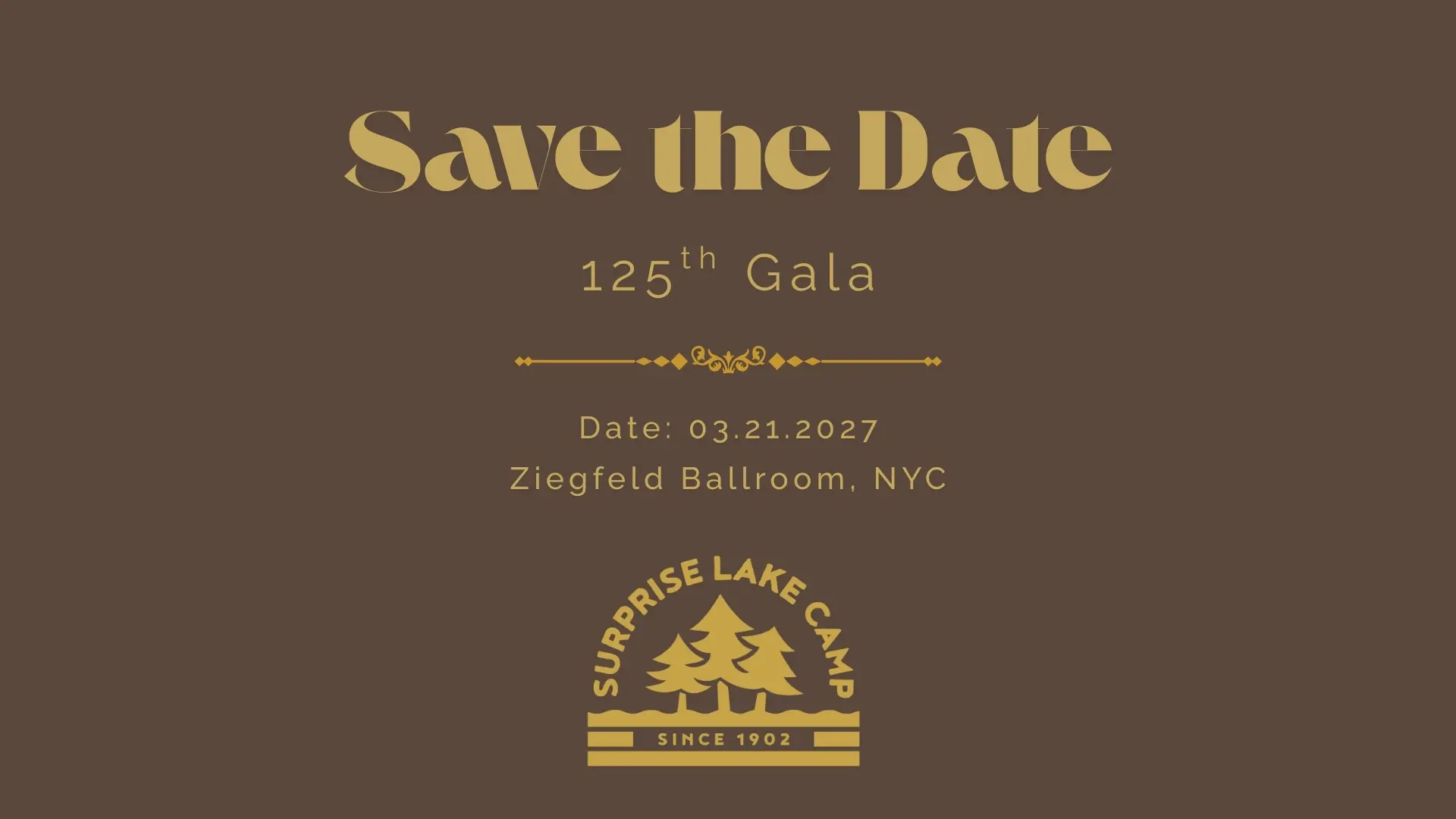 Image of Save the date for SLC's 125th Gala in NYC