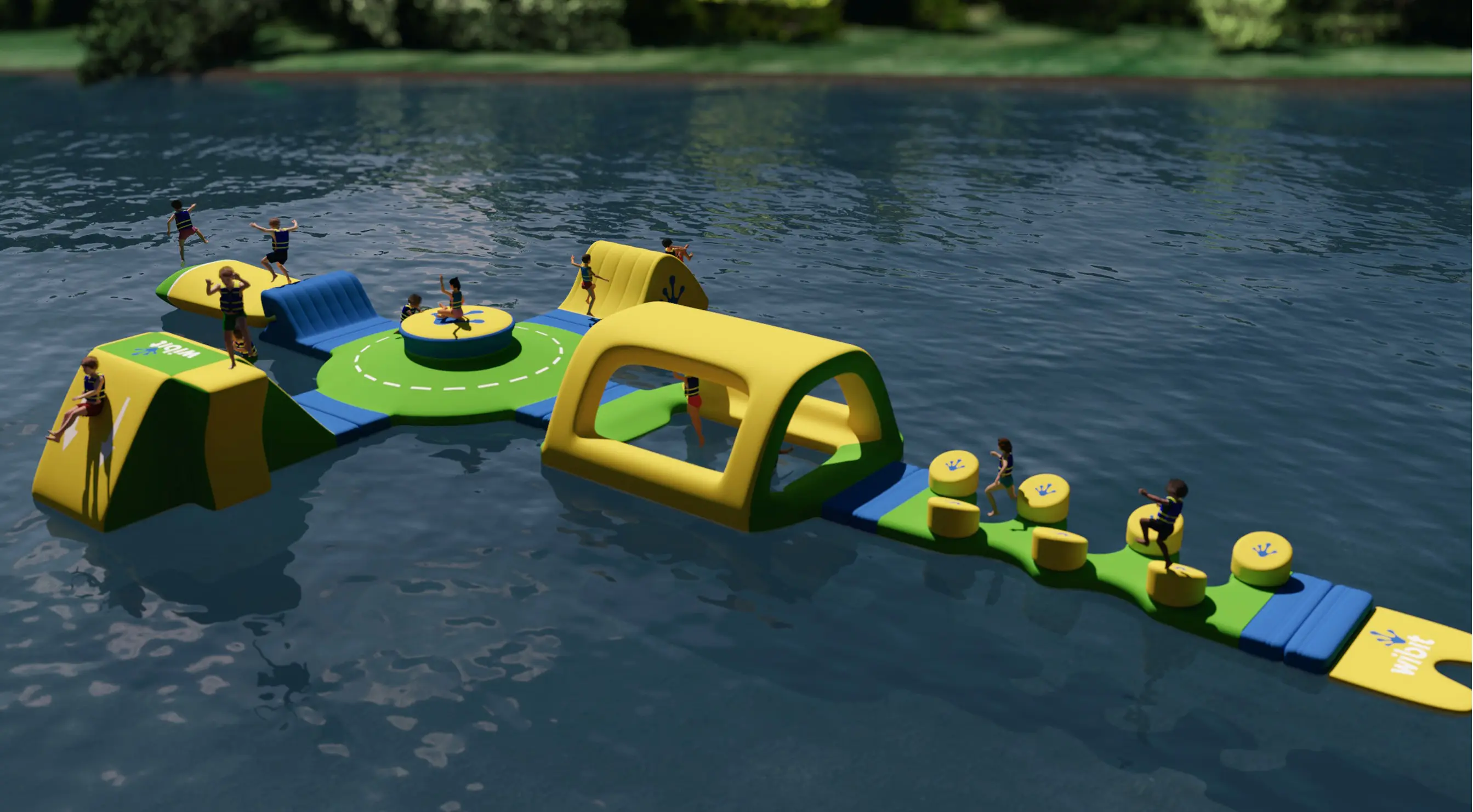 New aquapark on SLC lake