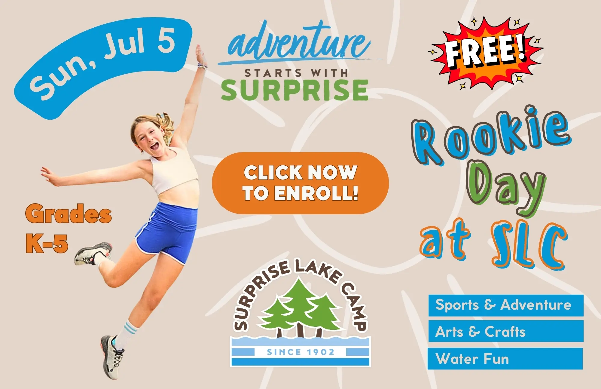 Ad for slc rookie day