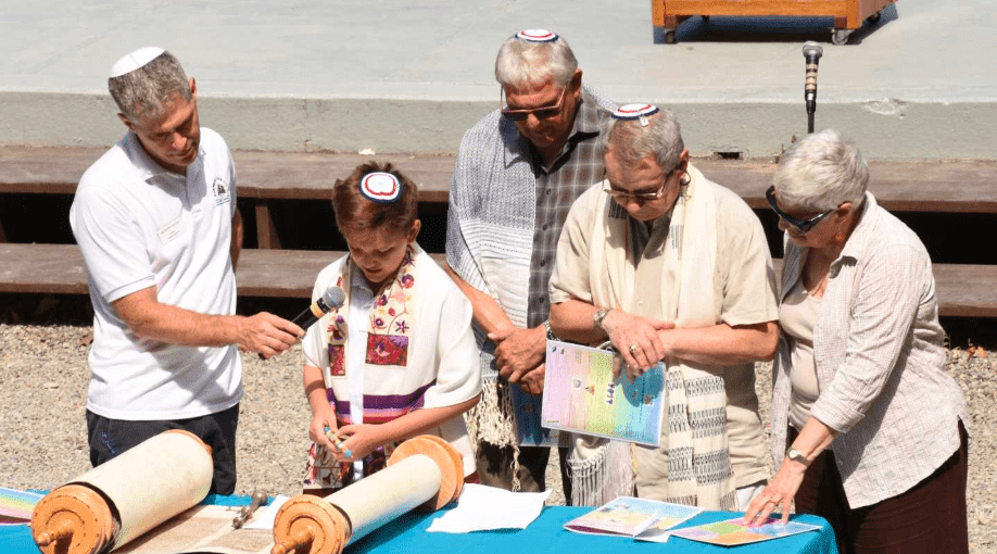 B'nai Mitzvahs at Camp