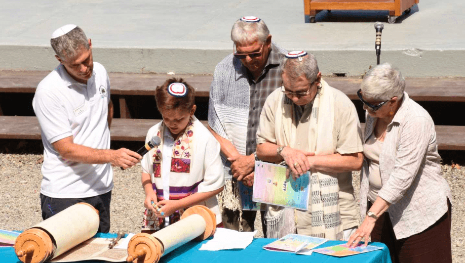 B'nai Mitzvahs at Camp