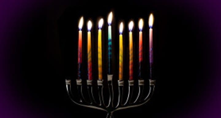 Hanukkah Candle Lighting with SLC (Seventh Night)